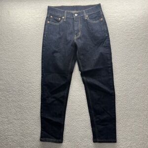 Levis Jeans Adult 30x30 Blue Denim Casual Business Cowboy Straight Actual 28x27